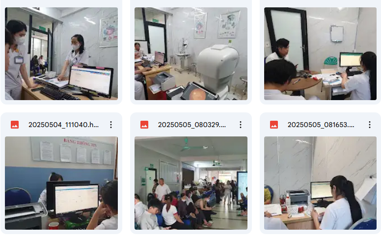 Ảnh triển khai phần mềm