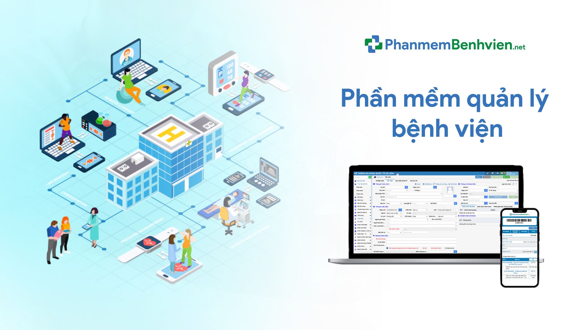 Phần mềm quản lý bênh viện